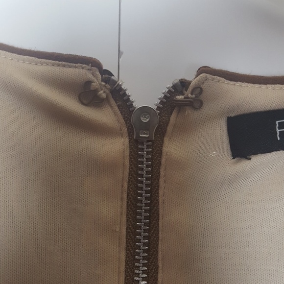 Foever 21 Sequin Mini Dress Gold SZ S - Picture 4 of 6